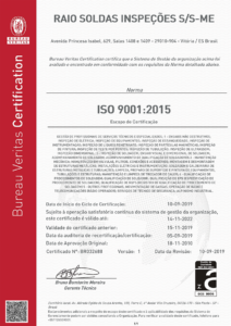 Certificação ISO 9001:2015